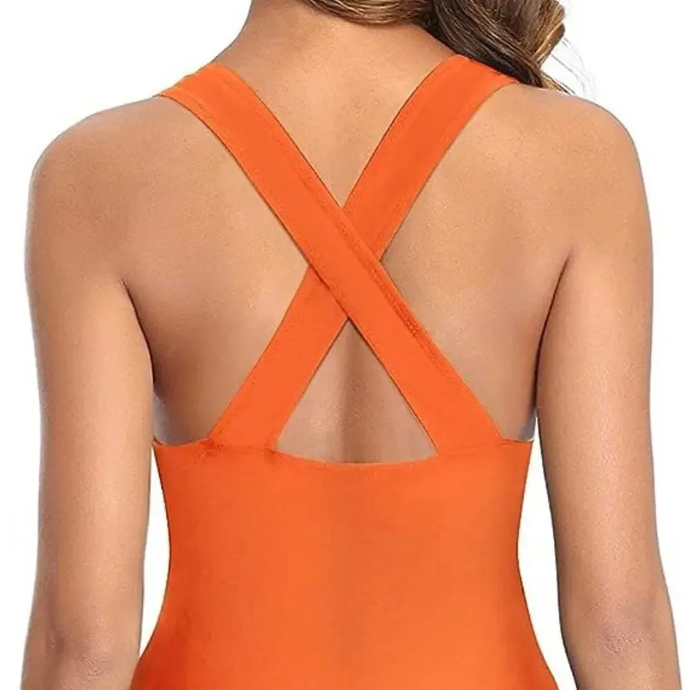 TEMPT ME ONE PIECE SEXY PLUNGE V-NECK SWIMSUIT SIZE SMALL BRAND NEW